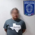 detenida con cristal